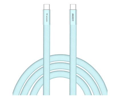 Kabel USB Verbatim SoftTouch USB-C to C cable 100W 120 cm - Blue